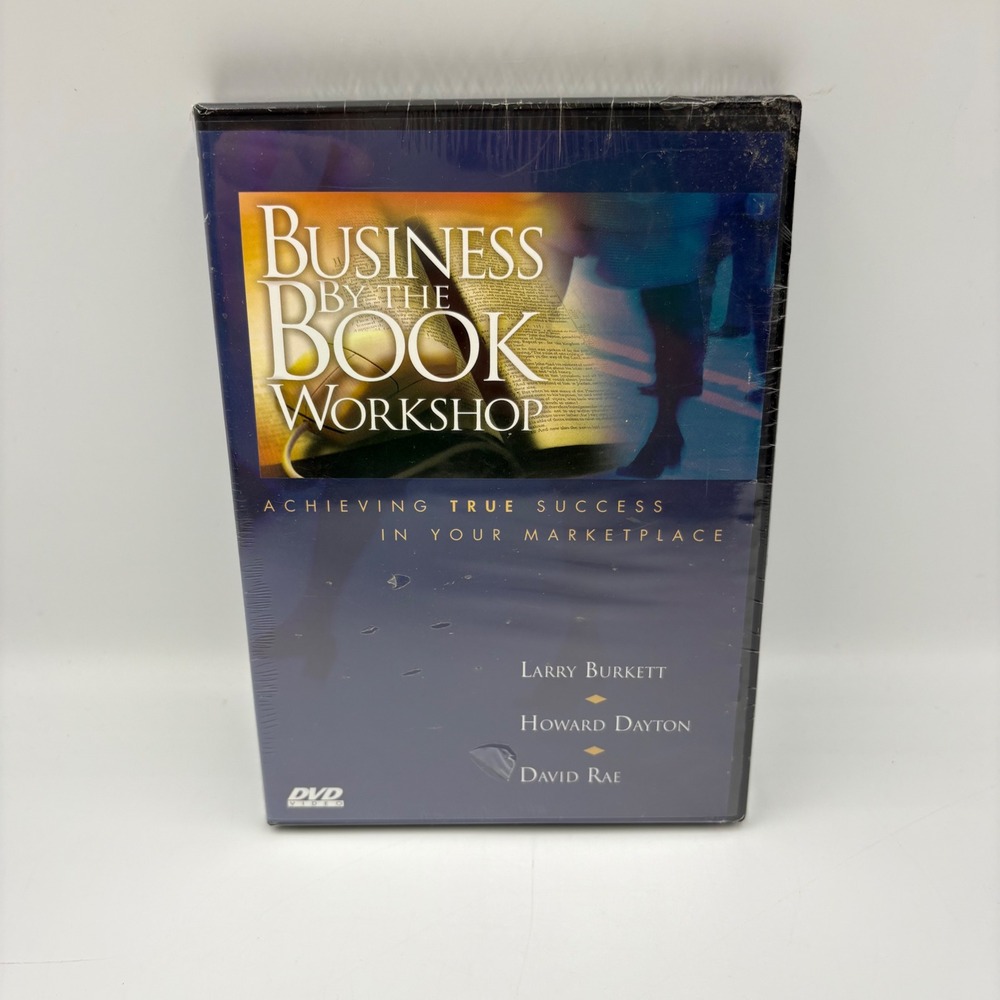 Crown Financial Business By The Book Workshop DVD New Sealed Biblical Leadership